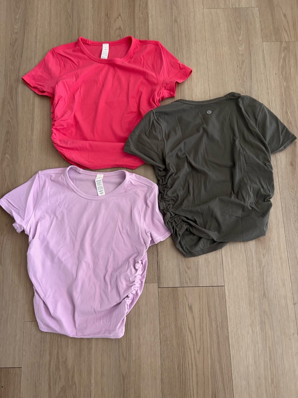 Lululemon all it takes ribbed nulu - Pink, Lilac, Olive